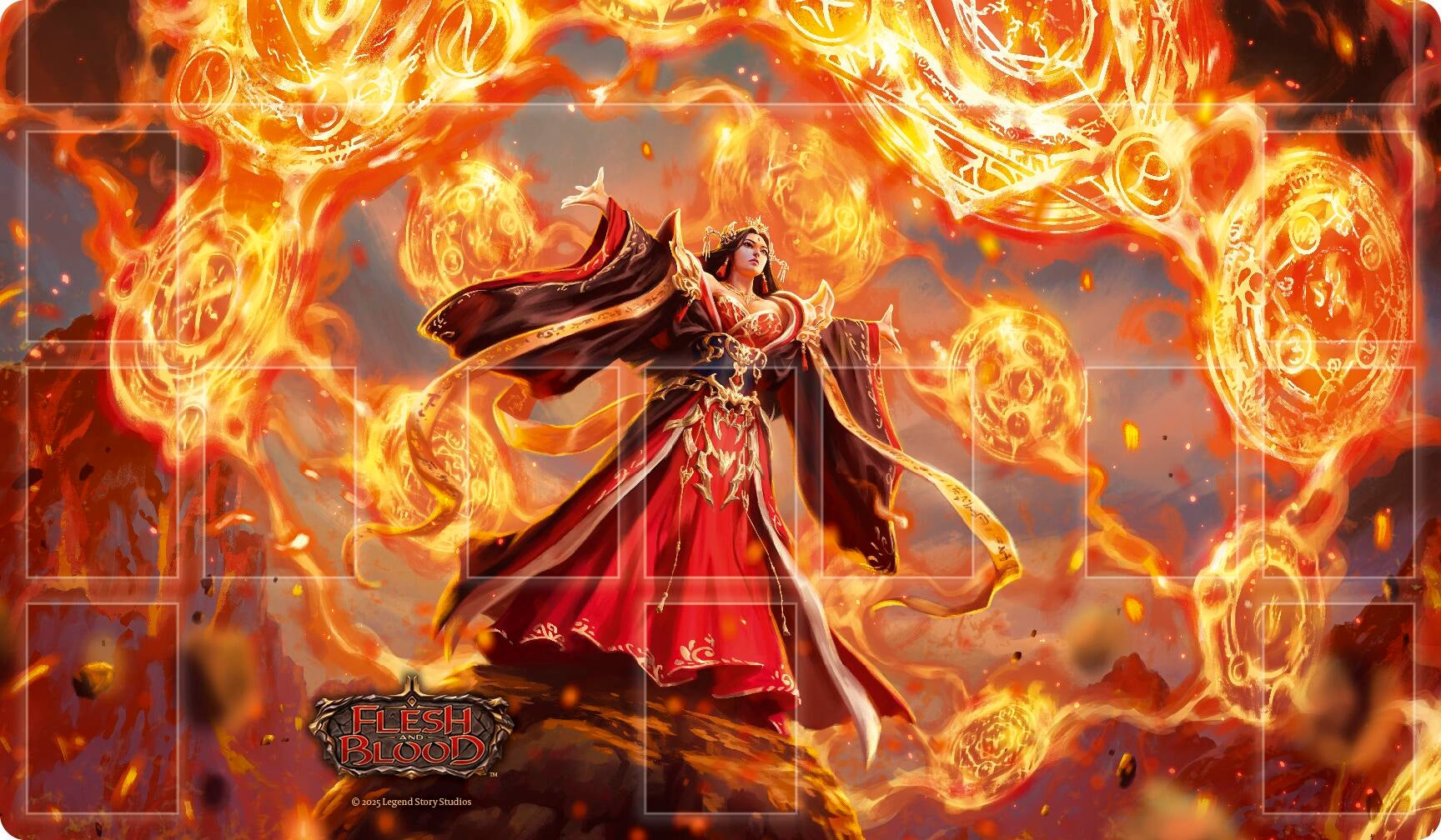 Image for Flesh and Blood Playmat - Glyph Destruction - Playmats