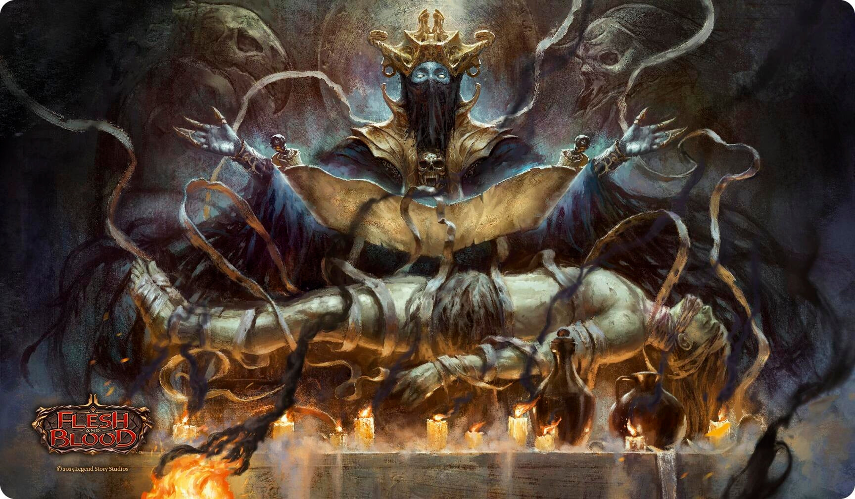 Image for Flesh and Blood Playmat - Embalm - Playmats