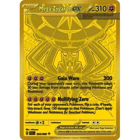 Mega Zygarde ex (124/088) (ME03: Perfect Order) - PokeBox USA