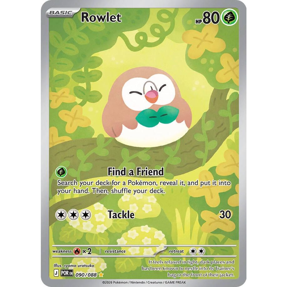 Rowlet (090/088) (ME03: Perfect Order) - PokeBox USA