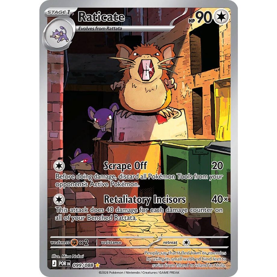 Raticate (099/088) (ME03: Perfect Order) - PokeBox USA