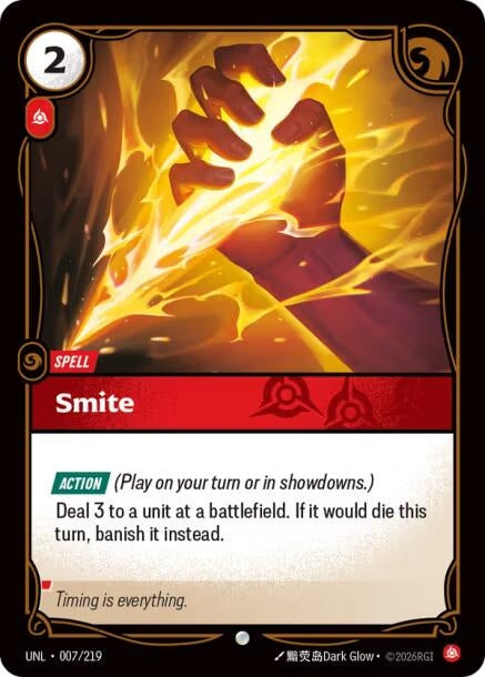 Smite (007/219) (Unleashed)