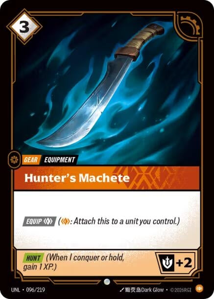 Hunter's Machete (096/219) (Unleashed)