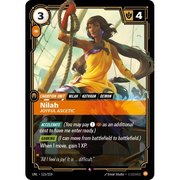Nilah - Joyful Ascetic (115/219) (Unleashed) - PokeBox USA