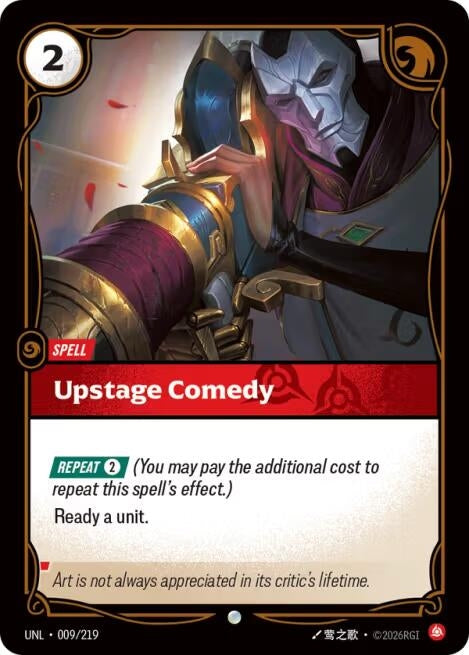 Upstage Comedy (009/219) (Unleashed)