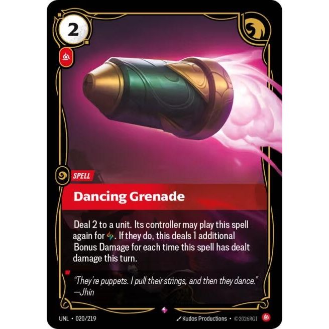 Dancing Grenade (020/219) (Unleashed) - PokeBox USA