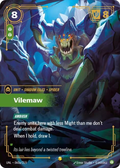 Vilemaw (Alternate Art) (060a/219) (Unleashed)