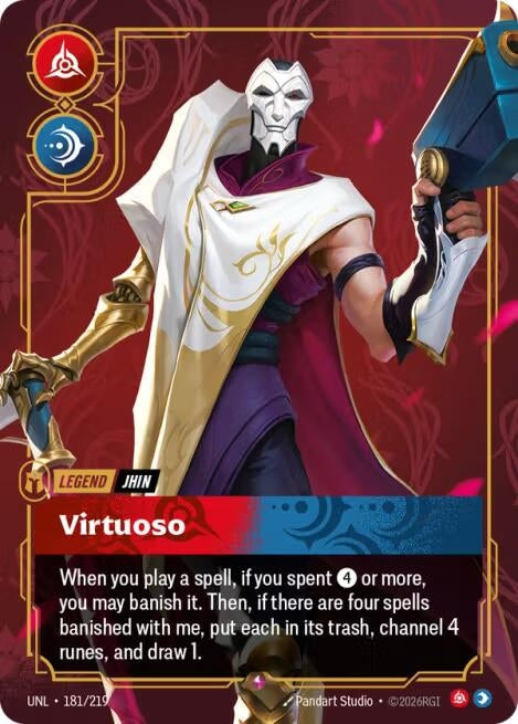 Jhin - Virtuoso (181/219) (Unleashed) - PokeBox USA