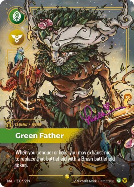 Ivern - Green Father (Signature) (233*/219) (Unleashed)