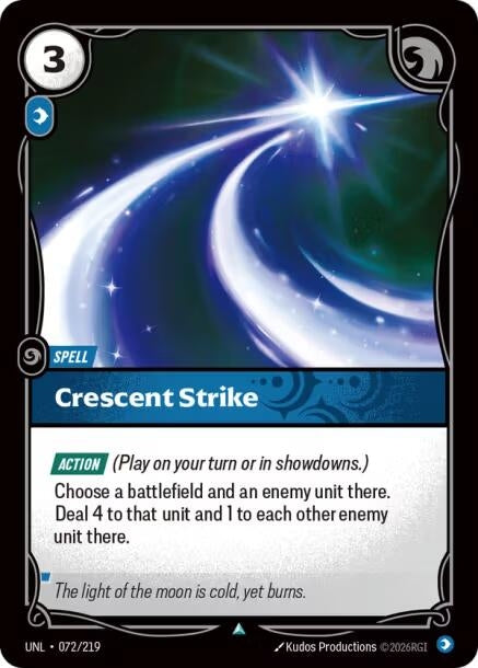Crescent Strike (072/219) (Unleashed)