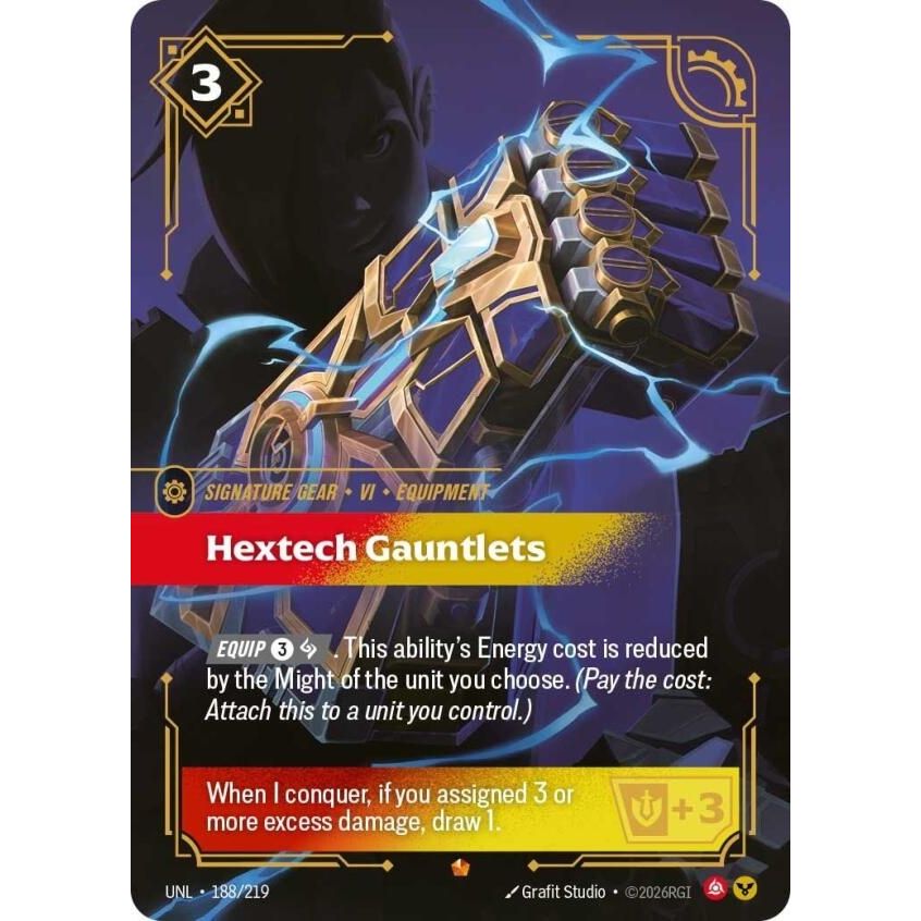 Hextech Gauntlets (188/219) (Unleashed) - PokeBox USA