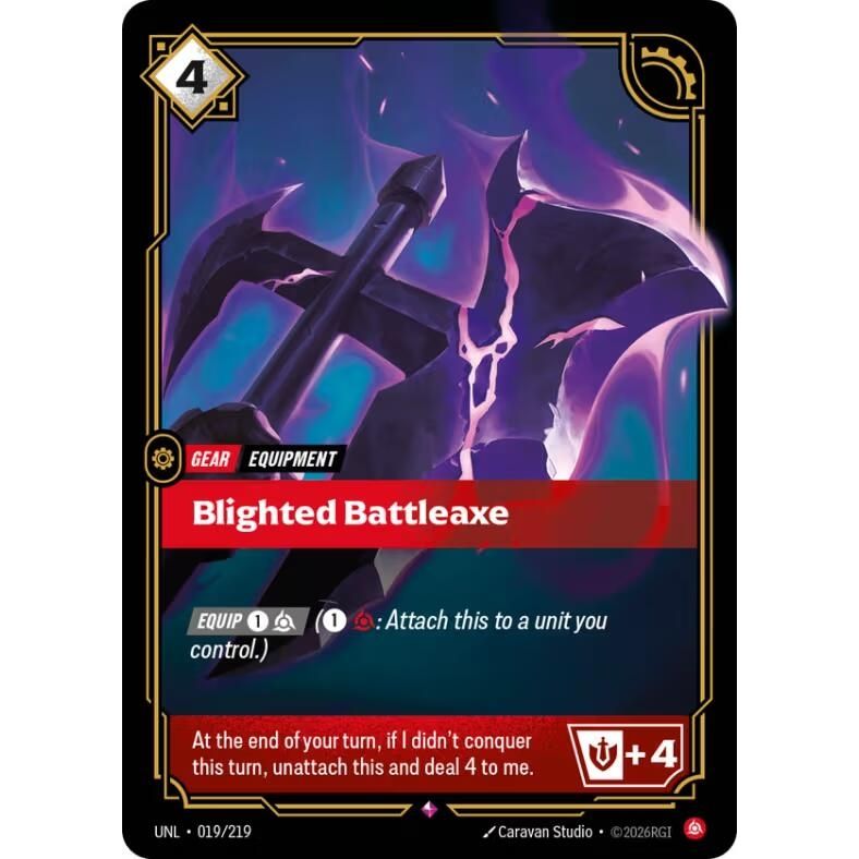 Blighted Battleaxe (019/219) (Unleashed) - PokeBox USA