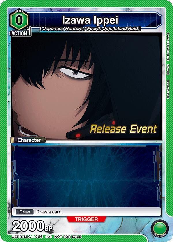 Image for Izawa Ippei (UE17BT/SLG-1-066) (UE17BT: SOLO LEVELING Release Event Cards) (UE17BT_RE) - Union Arena