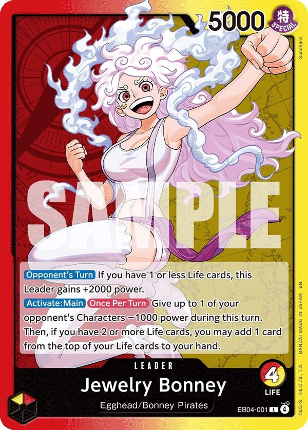 Image for Jewelry Bonney (EB04-001) (EB04-001) (Adventure on Kami's Island) (OP15-EB04) - One Piece Card Game