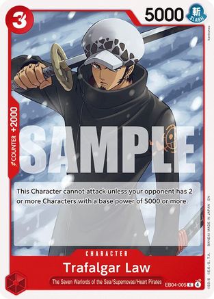 Trafalgar Law (EB04-005) (Adventure on Kami's Island) (OP15-EB04)