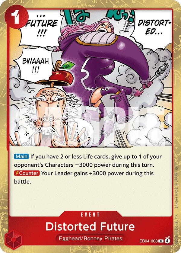 Image for Distorted Future (EB04-008) (Adventure on Kami's Island) (OP15-EB04) - One Piece Card Game