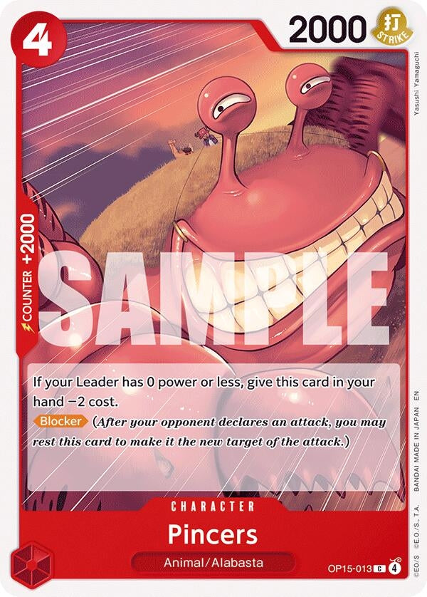 Image for Pincers (OP15-013) (Adventure on Kami's Island) (OP15-EB04) - One Piece Card Game