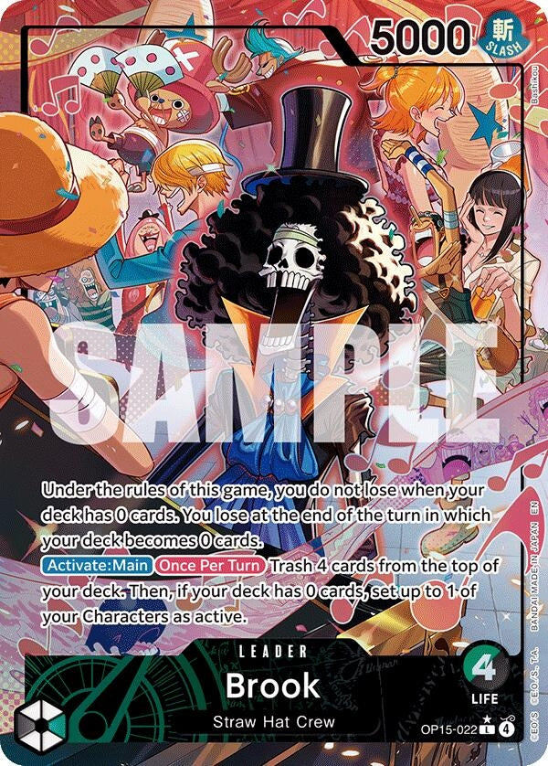 Brook (OP15-022) (Alternate Art) (OP15-022) (Adventure on Kami's Island)