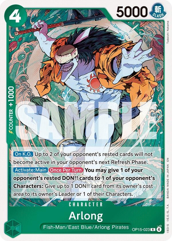 Image for Arlong (OP15-023) (Adventure on Kami's Island) (OP15-EB04) - One Piece Card Game