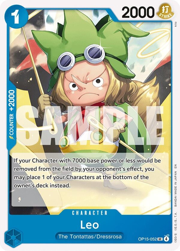 Image for Leo (OP15-052) (Adventure on Kami's Island) (OP15-EB04) - One Piece Card Game