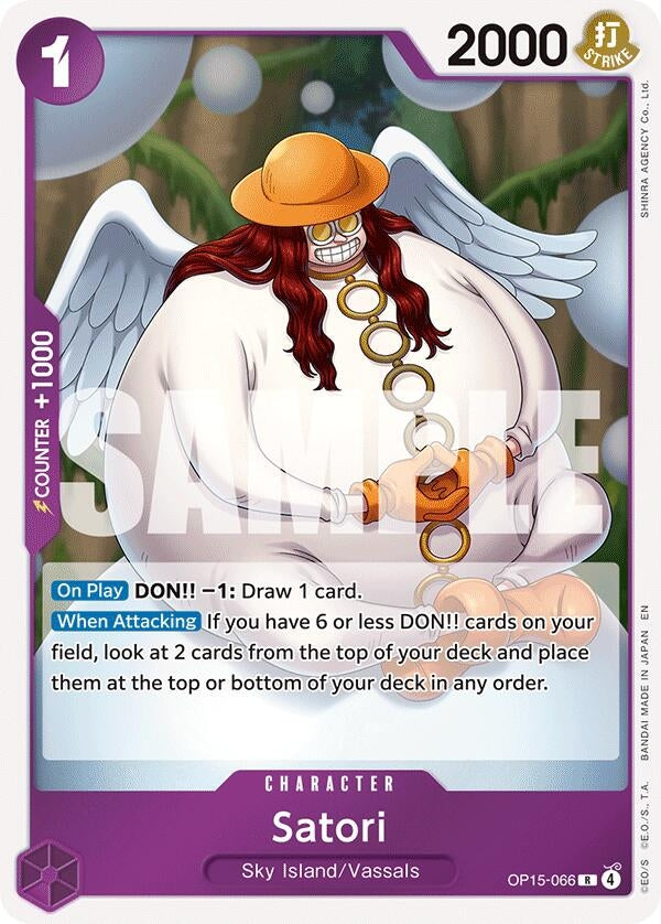 Image for Satori (OP15-066) (Adventure on Kami's Island) (OP15-EB04) - One Piece Card Game