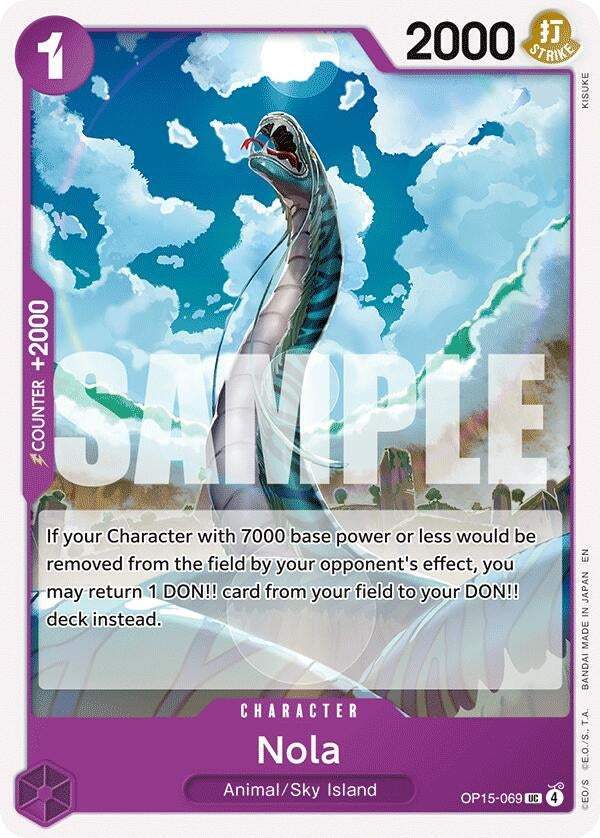 Image for Nola (OP15-069) (Adventure on Kami's Island) (OP15-EB04) - One Piece Card Game