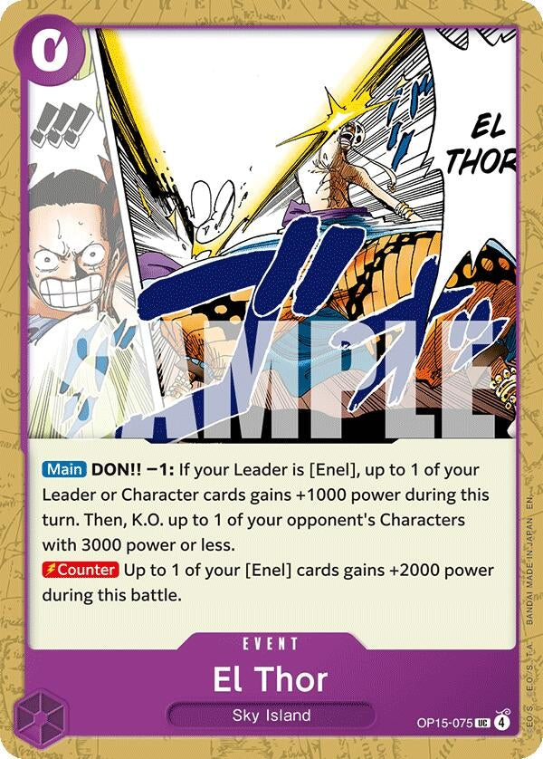 Image for El Thor (OP15-075) (Adventure on Kami's Island) (OP15-EB04) - One Piece Card Game