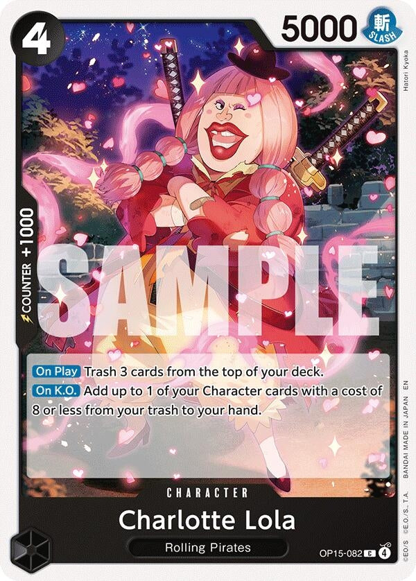 Image for Charlotte Lola (OP15-082) (Adventure on Kami's Island) (OP15-EB04) - One Piece Card Game