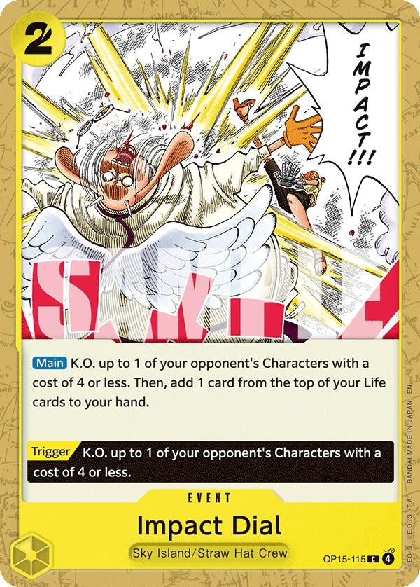 Image for Impact Dial (OP15-115) (Adventure on Kami's Island) (OP15-EB04) - One Piece Card Game