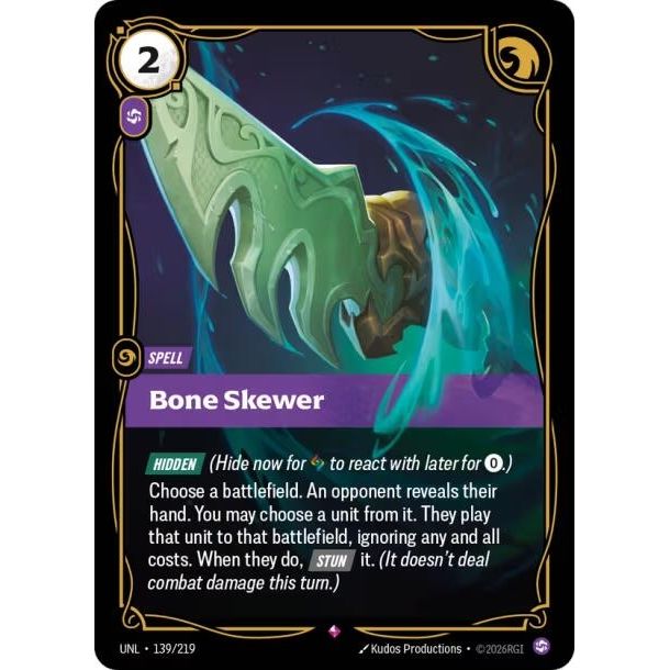 Bone Skewer (139/219) (Unleashed) - PokeBox USA