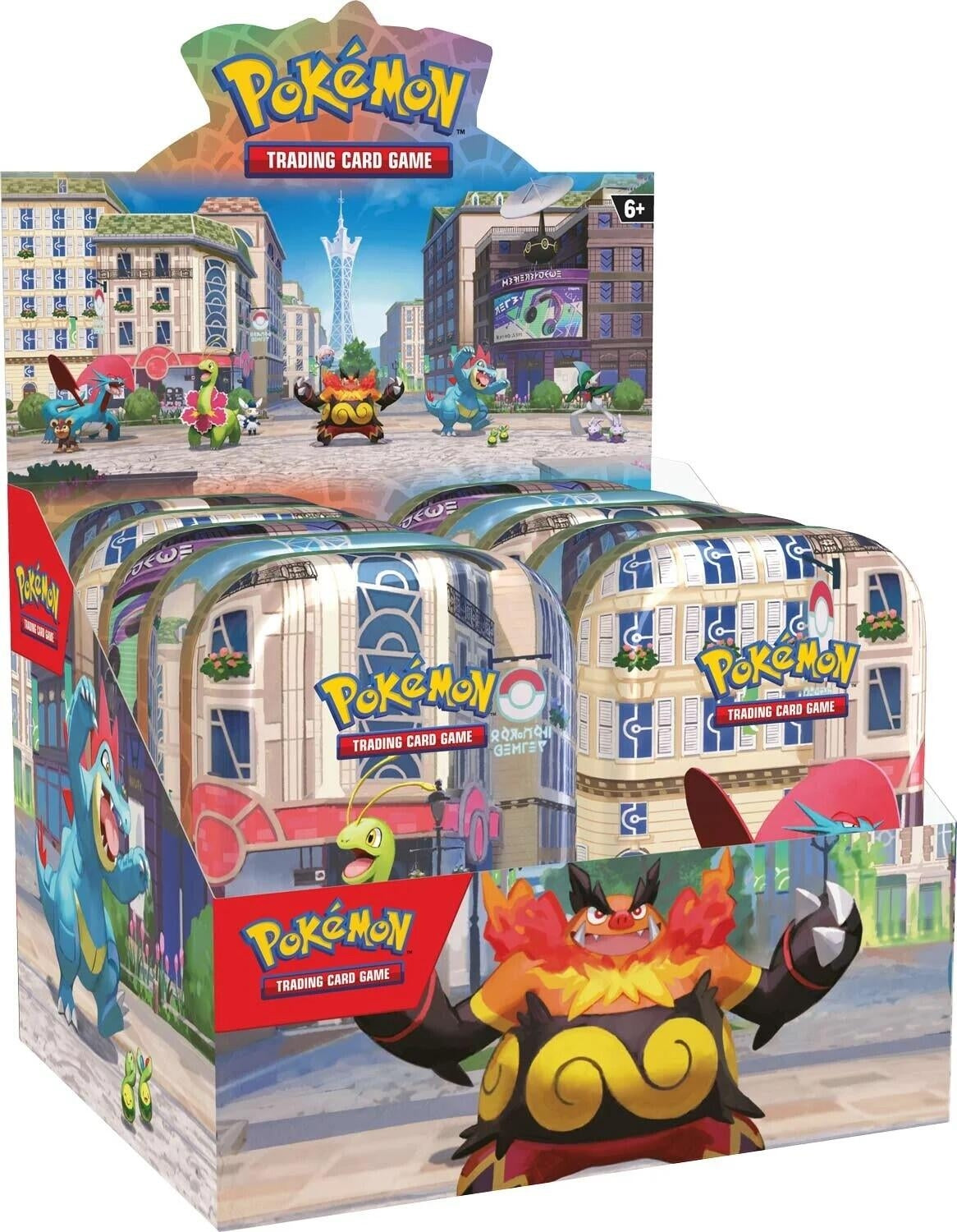 Image for Lumiose City Mini Tin Display - Pokemon
