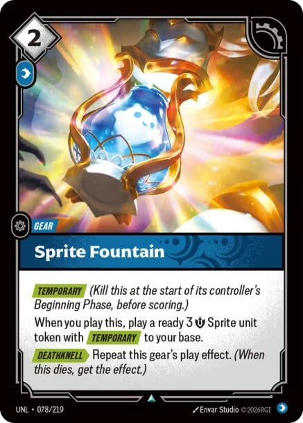 Sprite Fountain (078/219) (Unleashed)