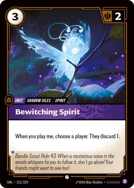 Bewitching Spirit (121/219) (Unleashed)