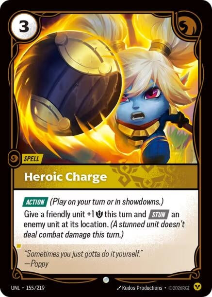 Heroic Charge (155/219) (Unleashed)
