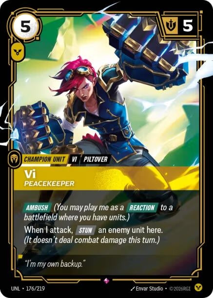 Vi - Peacekeeper (176/219) (Unleashed)