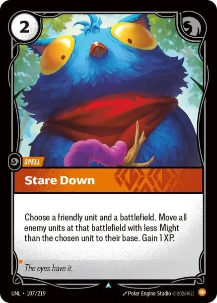 Stare Down (107/219) (Unleashed) - PokeBox USA