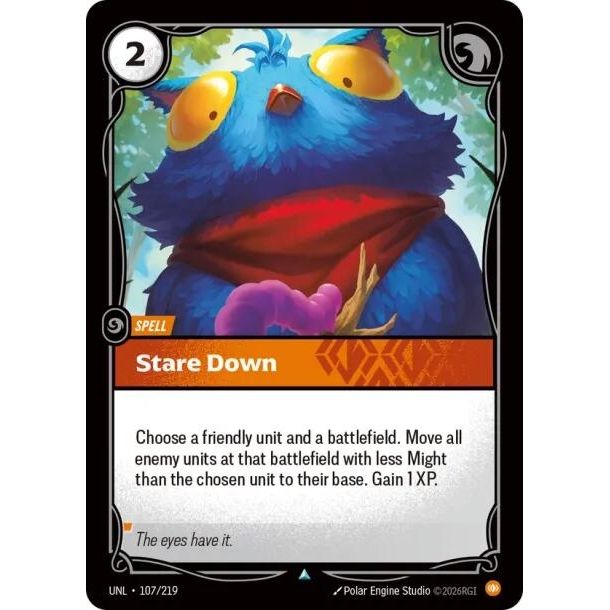 Stare Down (107/219) (Unleashed) - PokeBox USA