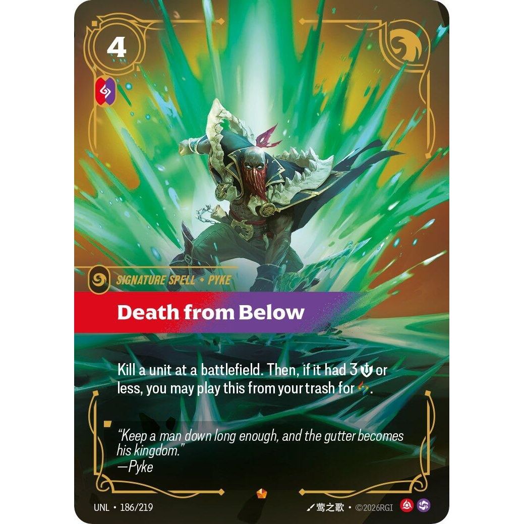 Death from Below (186/219) (Unleashed) - PokeBox USA