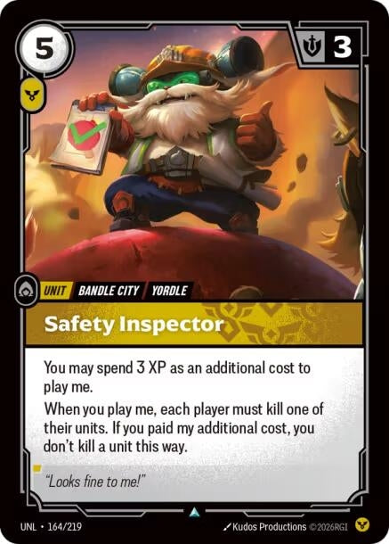 Safety Inspector (164/219) (Unleashed)