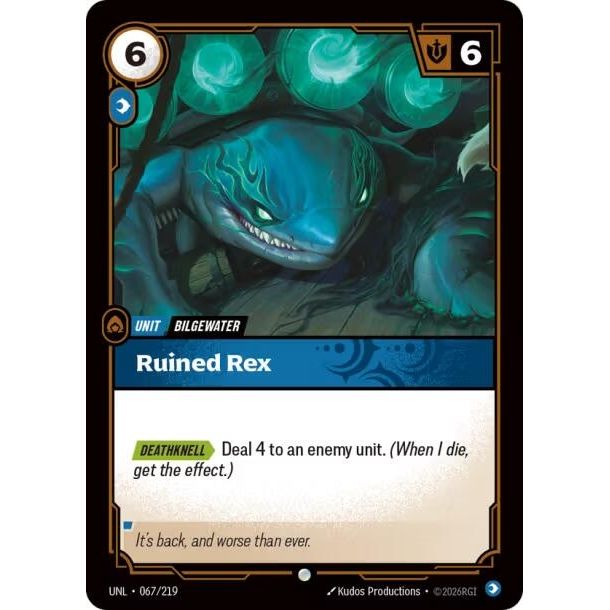Ruined Rex (067/219) (Unleashed) - PokeBox USA