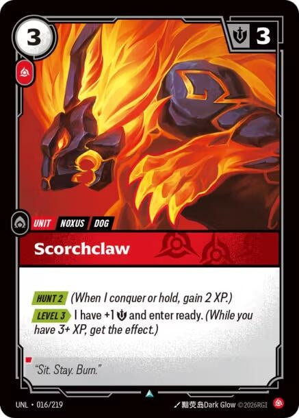 Scorchclaw (016/219) (Unleashed)