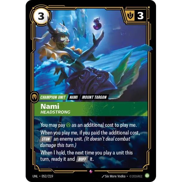 Nami - Headstrong (052/219) (Unleashed) - PokeBox USA