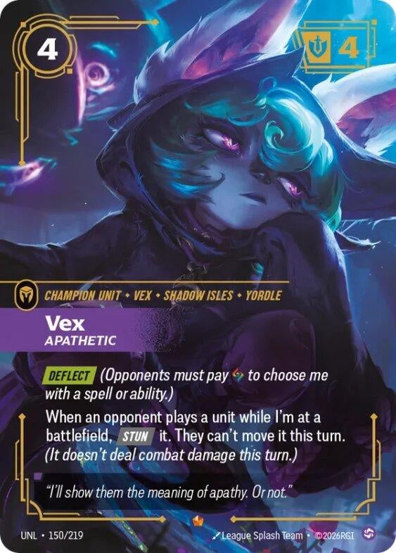 Vex - Apathetic (150/219) (Unleashed) - PokeBox USA