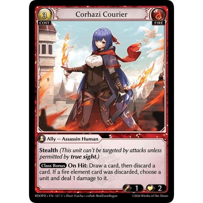 Image for Corhazi Courier (127) (Radiant Origins: Pantheon) - Grand Archive TCG
