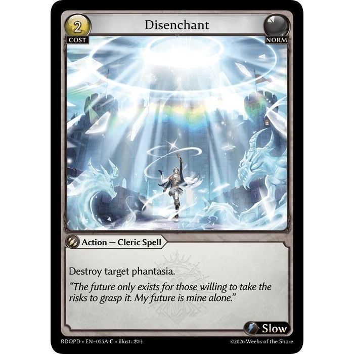 Image for Disenchant (055A) (055A) (Radiant Origins: Pantheon) - Grand Archive TCG