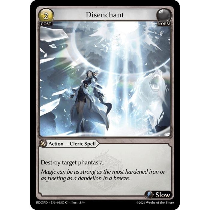 Image for Disenchant (055C) (055C) (Radiant Origins: Pantheon) - Grand Archive TCG