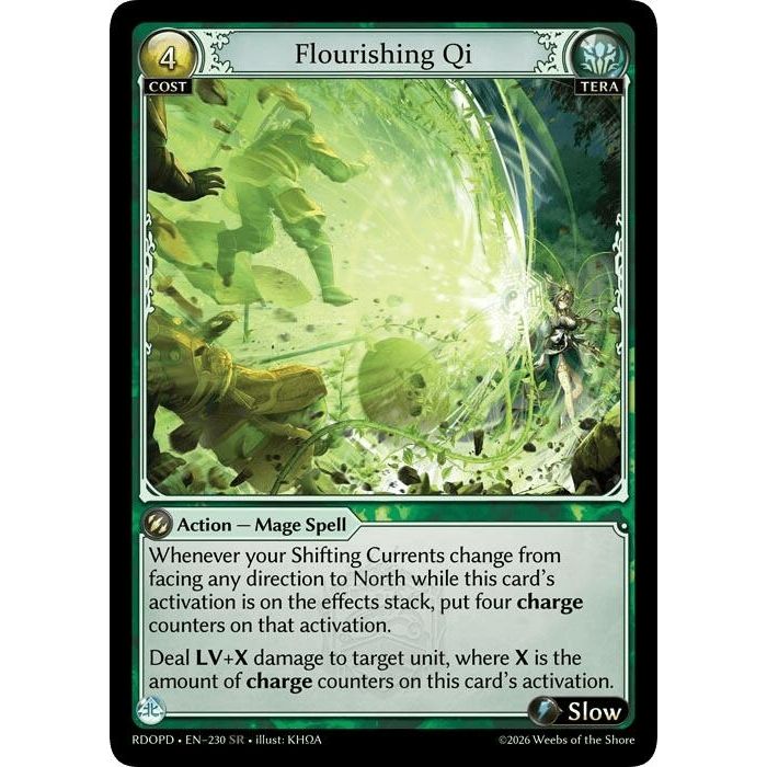 Image for Flourishing Qi (230) (Radiant Origins: Pantheon) - Grand Archive TCG
