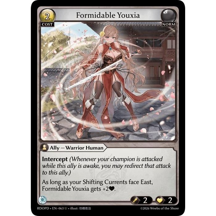 Image for Formidable Youxia (063) (Radiant Origins: Pantheon) - Grand Archive TCG