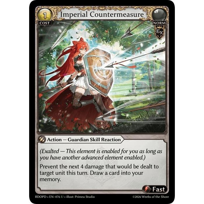 Image for Imperial Countermeasure (076) (Radiant Origins: Pantheon) - Grand Archive TCG