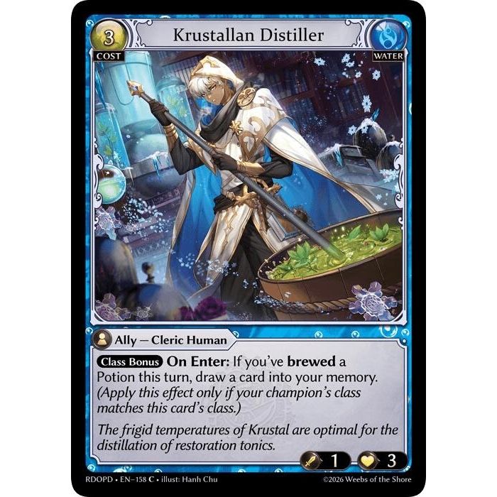 Image for Krustallan Distiller (158) (Radiant Origins: Pantheon) - Grand Archive TCG